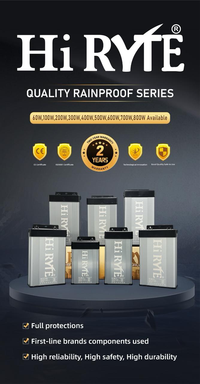 Hi RYTE Quality Rainproof Series Power Supplies